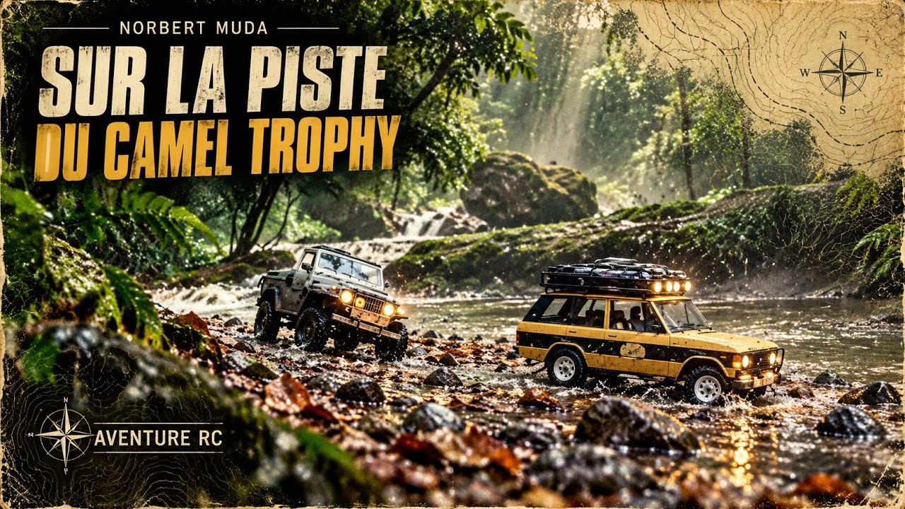 JEEP ROCHOBBY 1/6 : Rencontre avec un Range Rover du Camel Trophy au Pain de Sucre