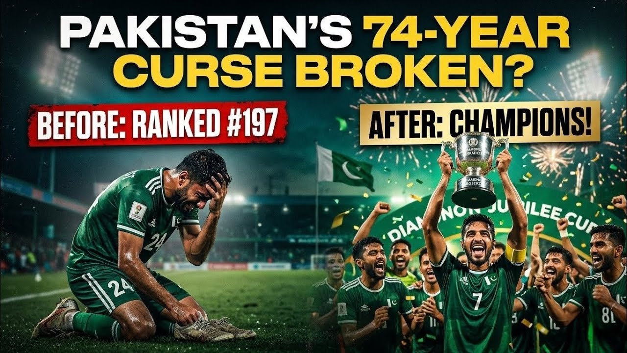 ​The Impossible Dream Achieved! Pakistan&rsquo;s Historic Cup Win |Field Stories #football #history #fifa 