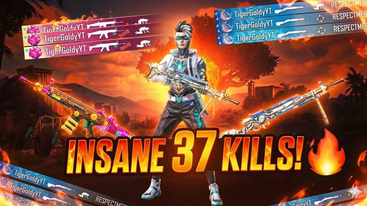 Insane 37 Kills Gameplay 🔥 | PUBG Mobile High Damage Match