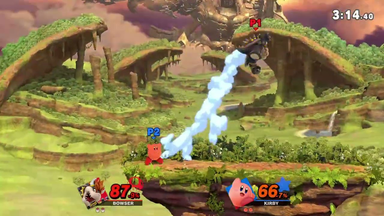 Super Smash Bros Ultimate - The up B spam was real