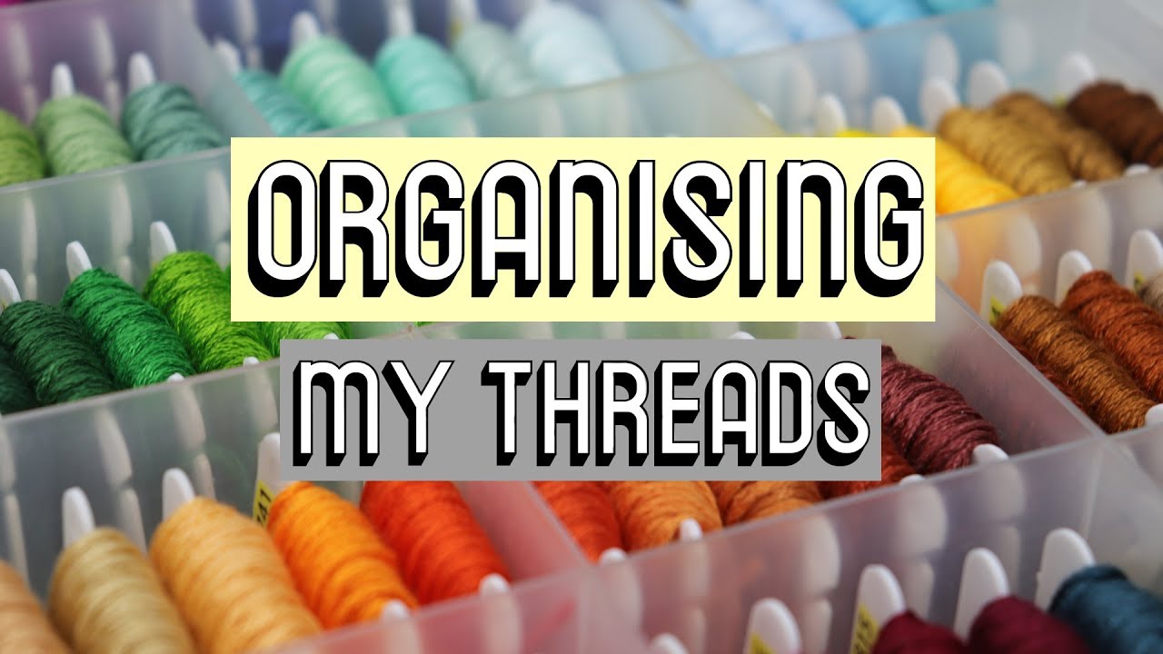 ORGANISING MY THREAD COLLECTION [CC] || Friendship Bracelets