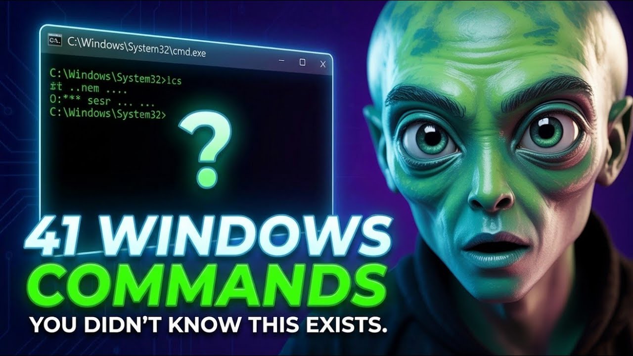 Most People Don't Know These 41 Windows Commands!