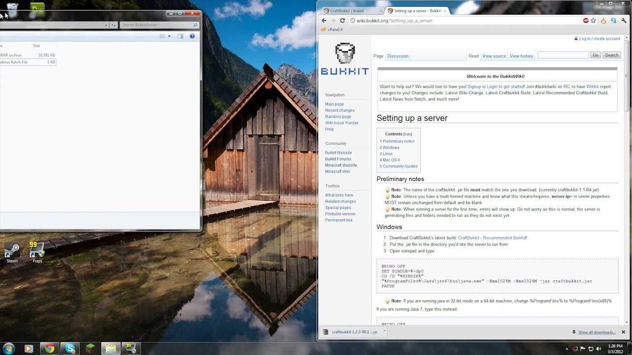 [1.2.3] [Windows/Mac] How to set up, configure, and use a Minecraft Bukkit server!