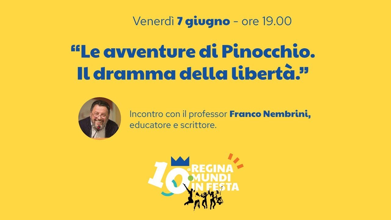 Le avventure di Pinocchio. Il dramma della libertà. | Incontro con Franco Nembrini