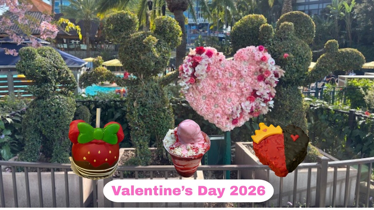 Disneyland Valentime’s Day 2026
