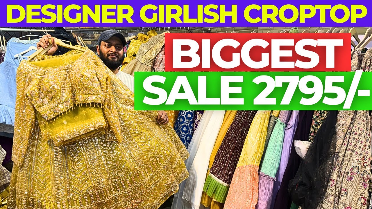 Girlish Croptop Sale By Aman Sharma Shelly Traders | Stylish Croptop Collection online.  