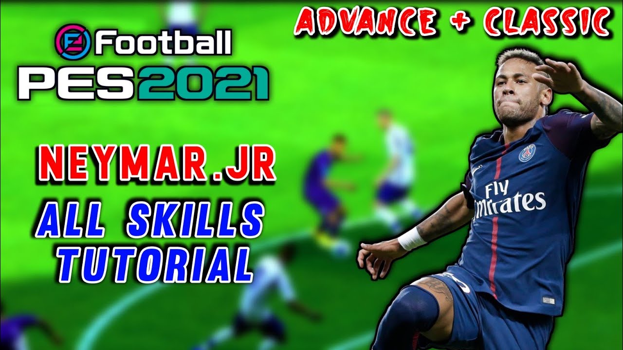Neymar.JR All Skills Tutorial Pes 2021 Mobile | Pes 2021 Mobile Tips and Tricks | Pes Believers