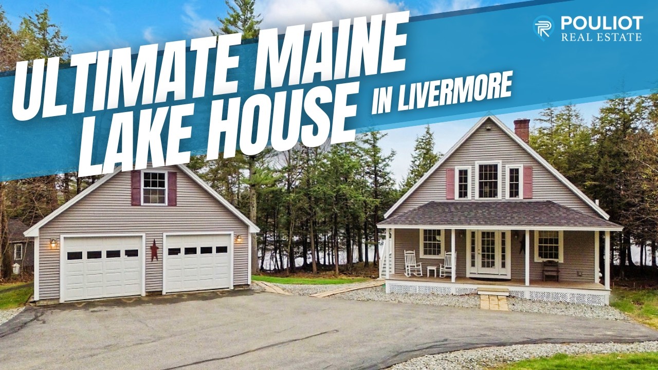 Ultimate Maine Lake House | Private Dock, Fire Pit & Views | Maine Real Estate