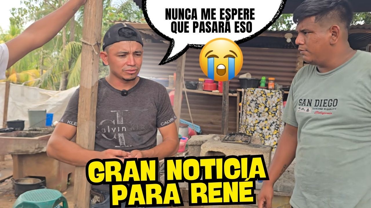WOW! Vean la inesperada noticia que RECIBIÓ RENÉ😱😱  Podría cambiar su vida🥹