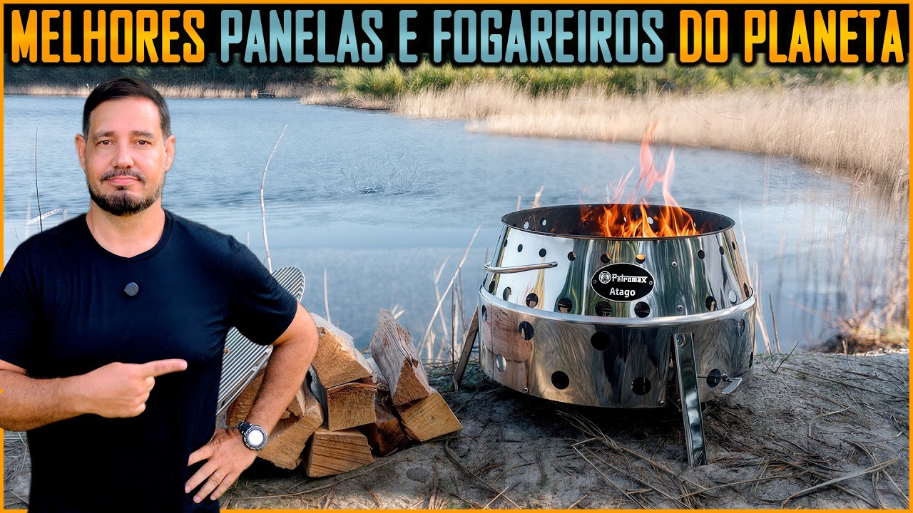 Fogareiros e Panelas Petromax! Sensacionais!!! #Crosster #firepit