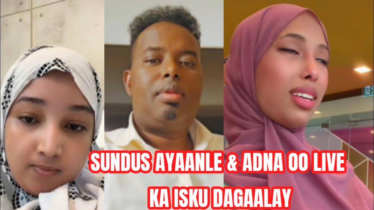 SUNDUS AYAANLE & ADNA LIVE KA ISKU DAGAALAY MAXKAMADA DAHIR ALASOW