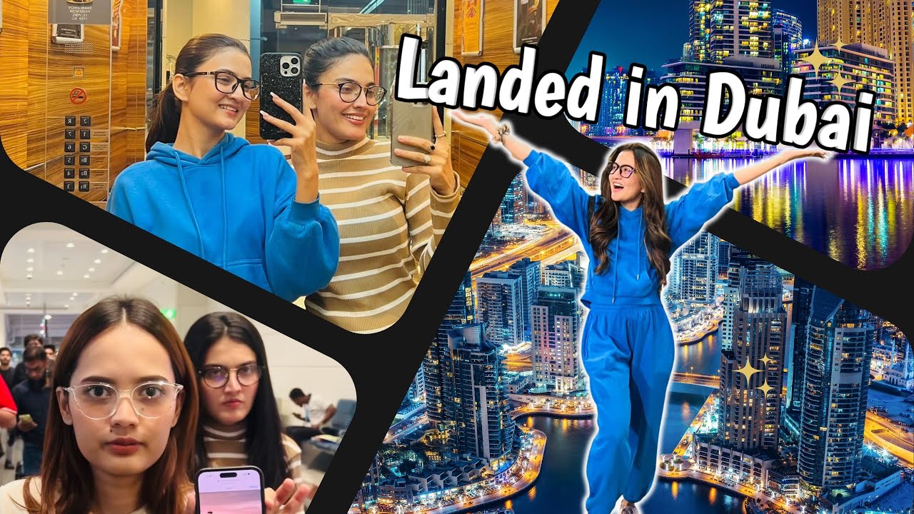 Sistrology Landed in dubai for shoot | Hira Faisal | Sistrology