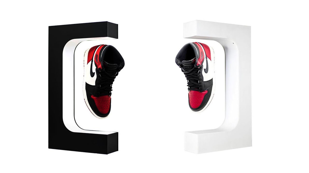 Levitating Sneaker Shoe stand rack Levitating Shoe display Stand Magnetic Levitation shoes