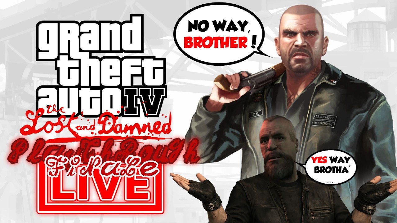 THE ULTIMATE BETRAYAL!! - Grand Theft Auto IV: The Lost & Damned STORY CONCLUDES (PC) - LIVE