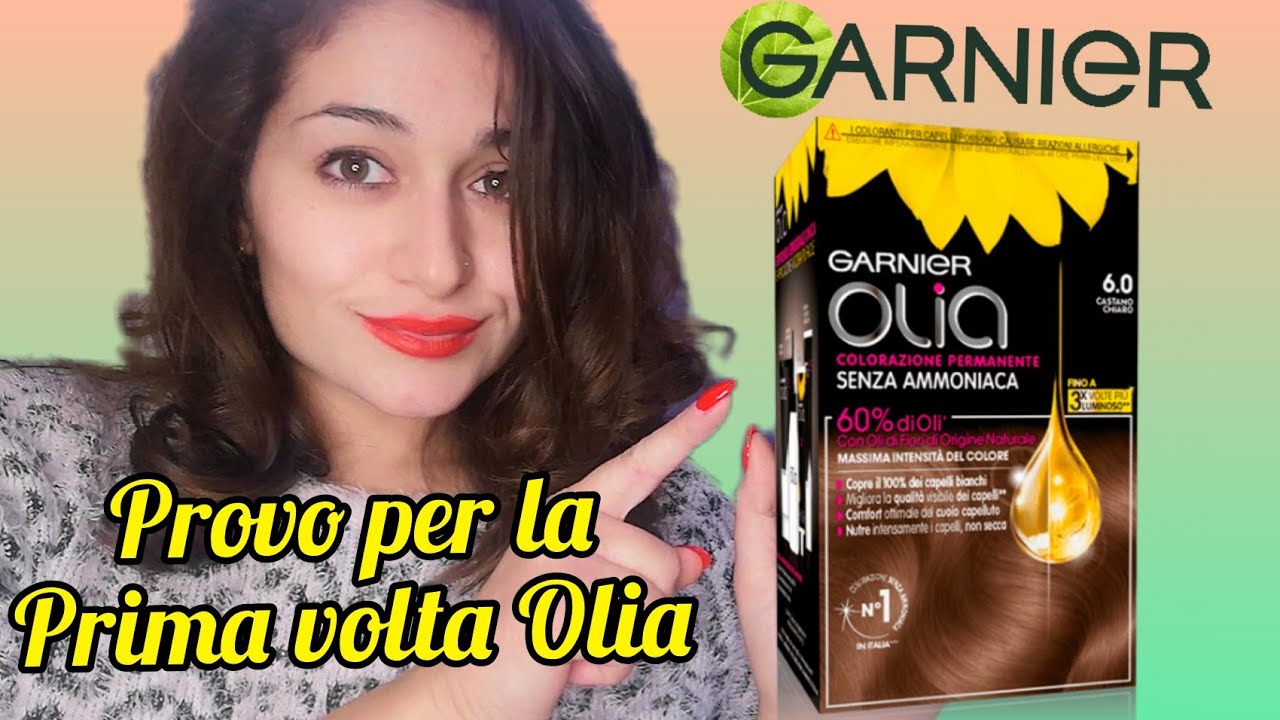 Provo per la Prima Volta GARNIER OLIA 💆🏻‍♀️ || Colorazione Permanente senza Ammoniaca