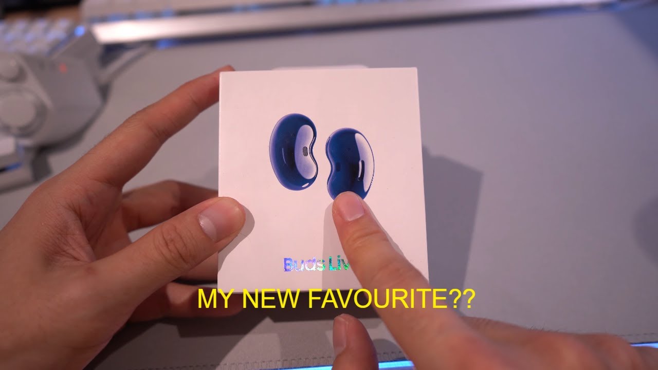 Galaxy Buds live Limited Edition Blue (Quick Unboxing)