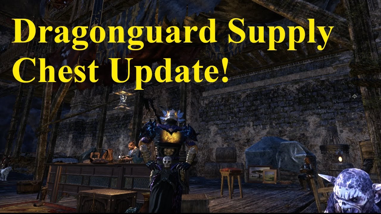 ESO Dragonguard Supply Chest Update!