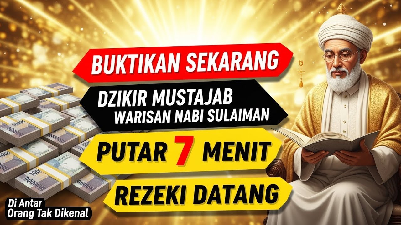 Amalan Ayat Pemanggil Uang‼️ Rezeki Lancar, Hutang Cepat Lunas (Rahasia Banyak Orang)