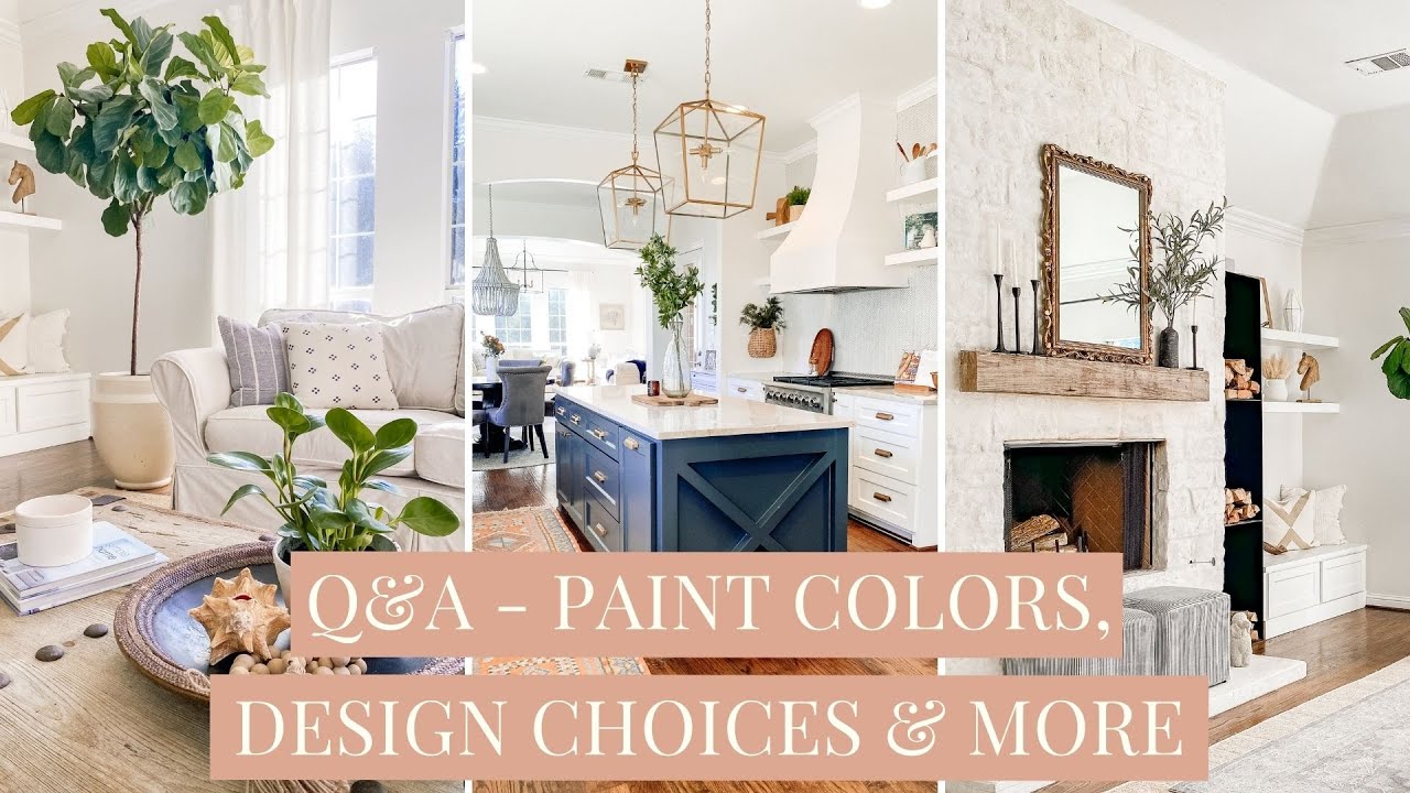 MOM'S HOUSE Q&A | Paint Colors, Budget Friendly Range Review & More - FARMHOUSE LIVING