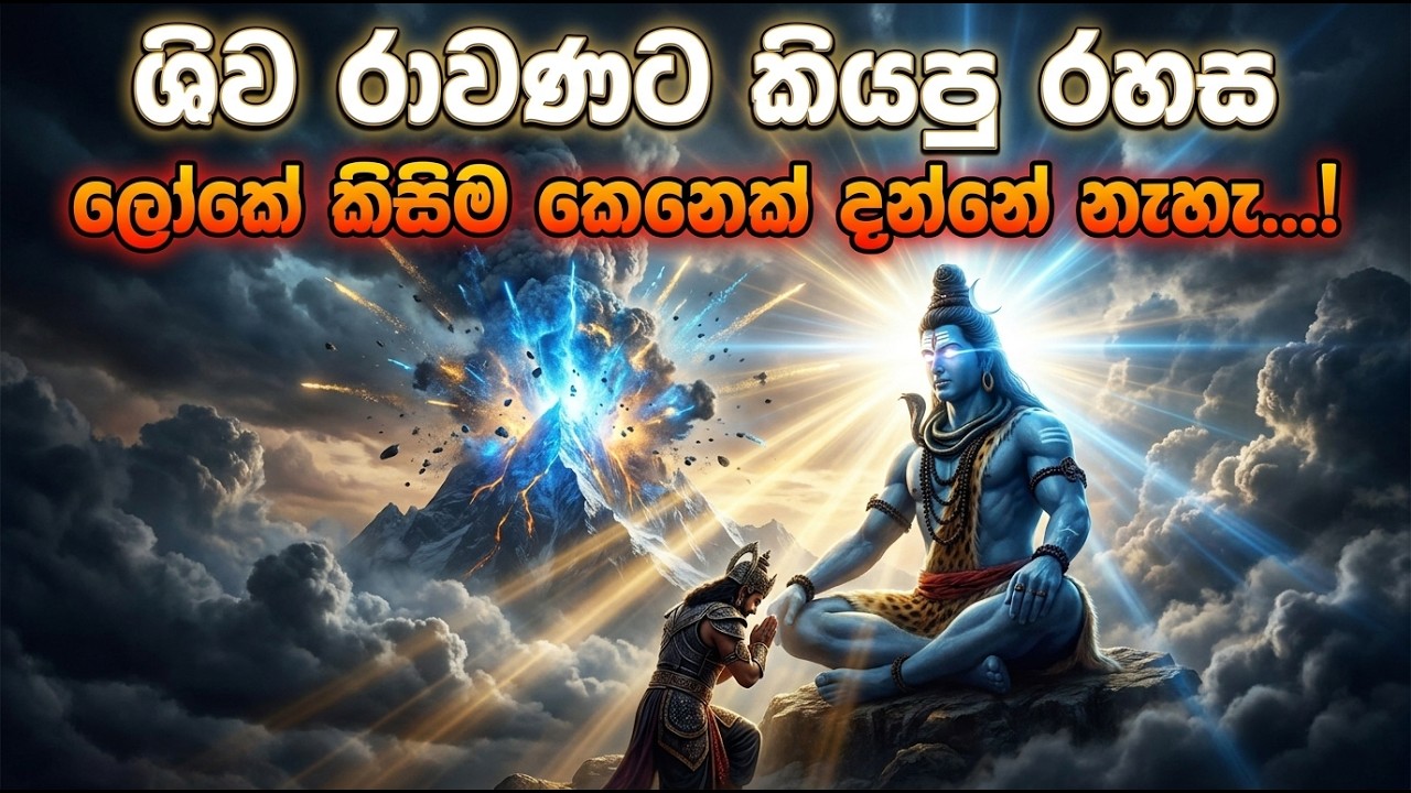 රාවණා – ශිව සමඟ සම්බන්ධ වූ කෛලාස පර්වතයේ අභිරහස | Ravana & Lord Shiva’s Kailasa Secret”