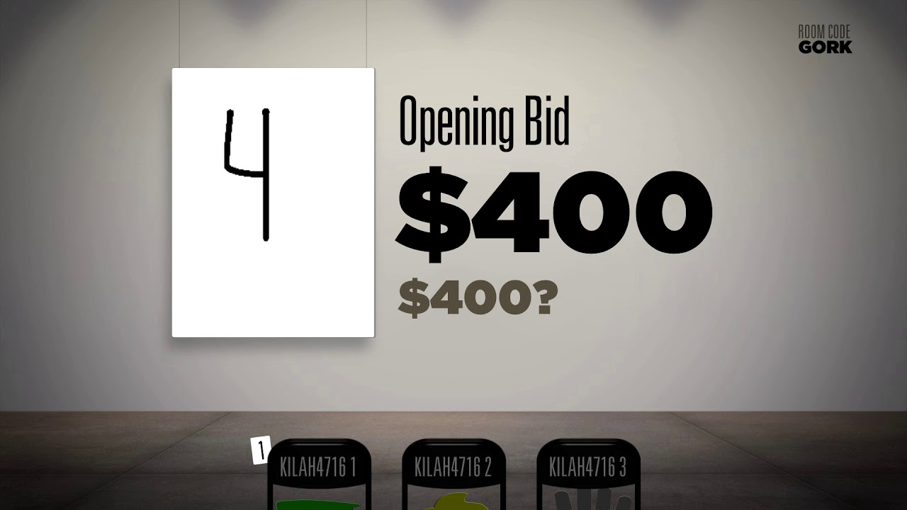 Bidiots - What happens if NO ONE bids on ANYTHING?