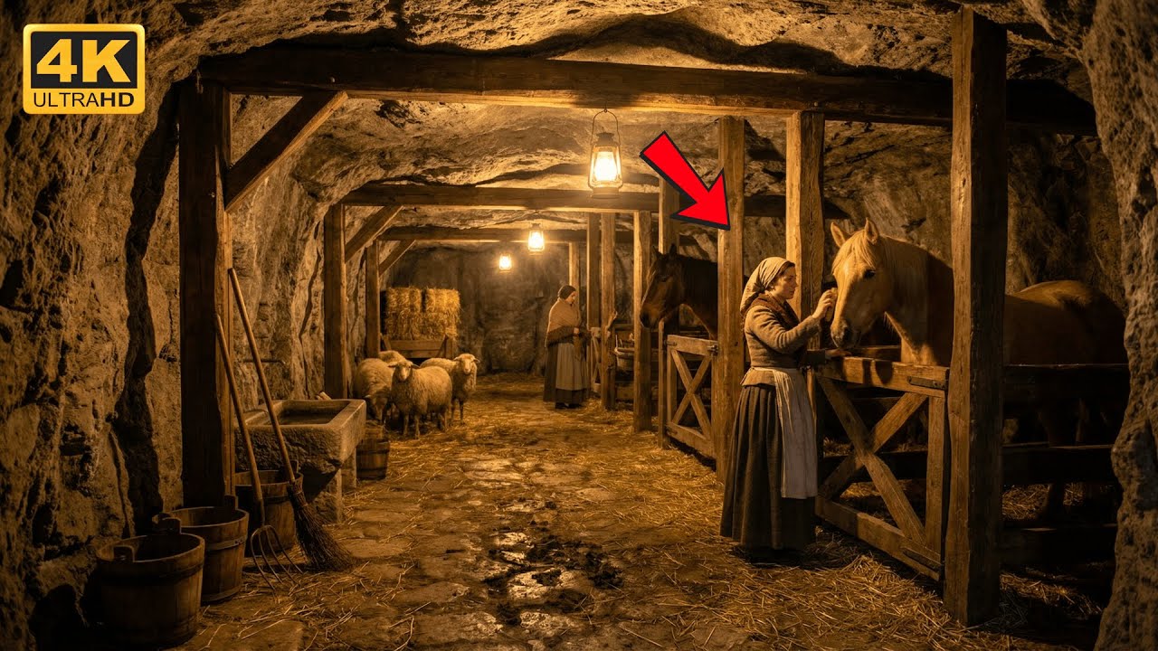 She Built a Stable Inside a Cave. Everyone Laughed… Until the −37°F Winter Came