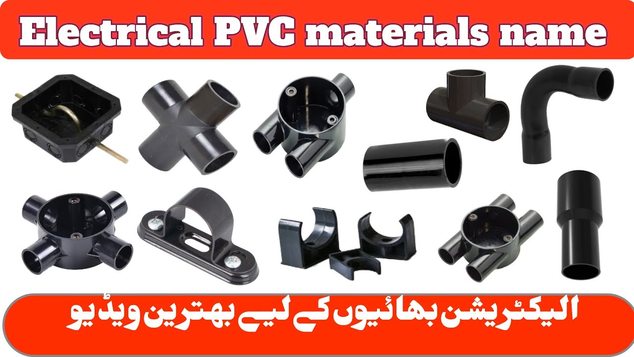 Electrical PVC materials name/electrical PVC conduit fittings material name/electrical PVC fittings 