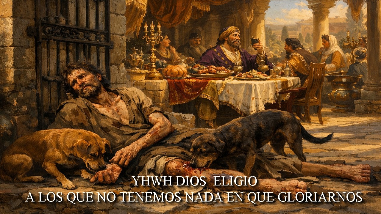 YHWH DIOS ELIGIO, A LOS QUE NO TENEMOS NADA EN QUE GLORIARNOS