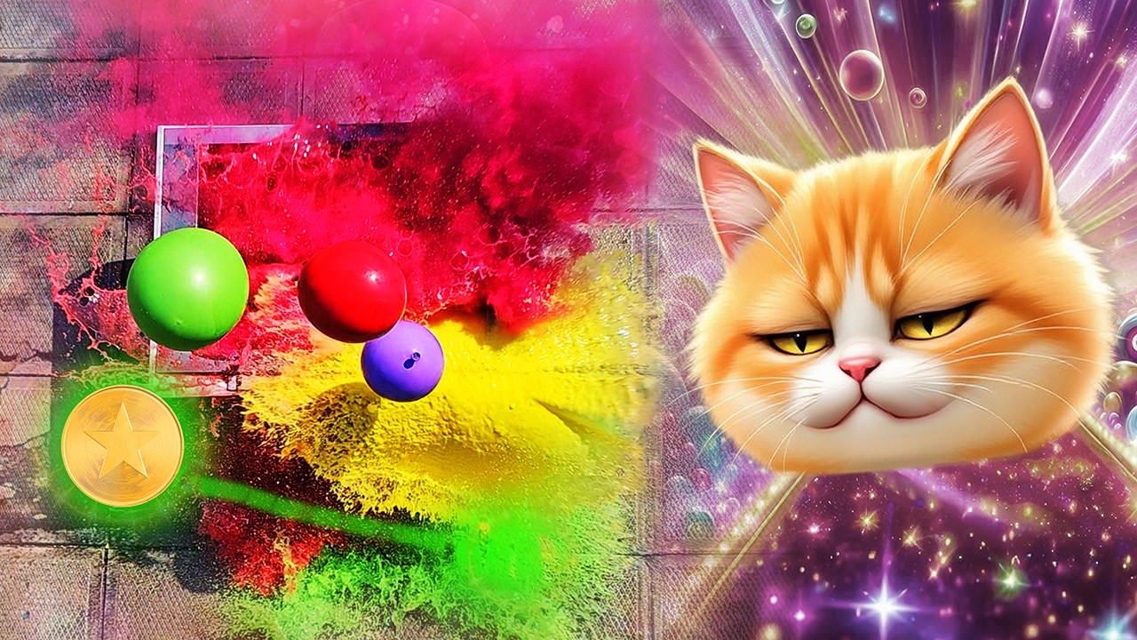 😼 Splash & Smash Crunchy Fun Things while Winning!