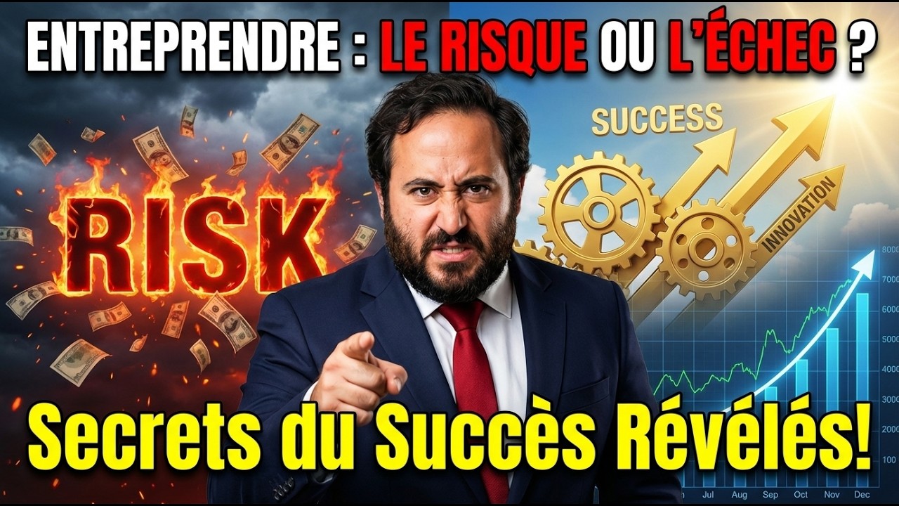 Pourquoi les entrepreneurs doivent accepter le risque 🚀 Par Oussama AMMAR