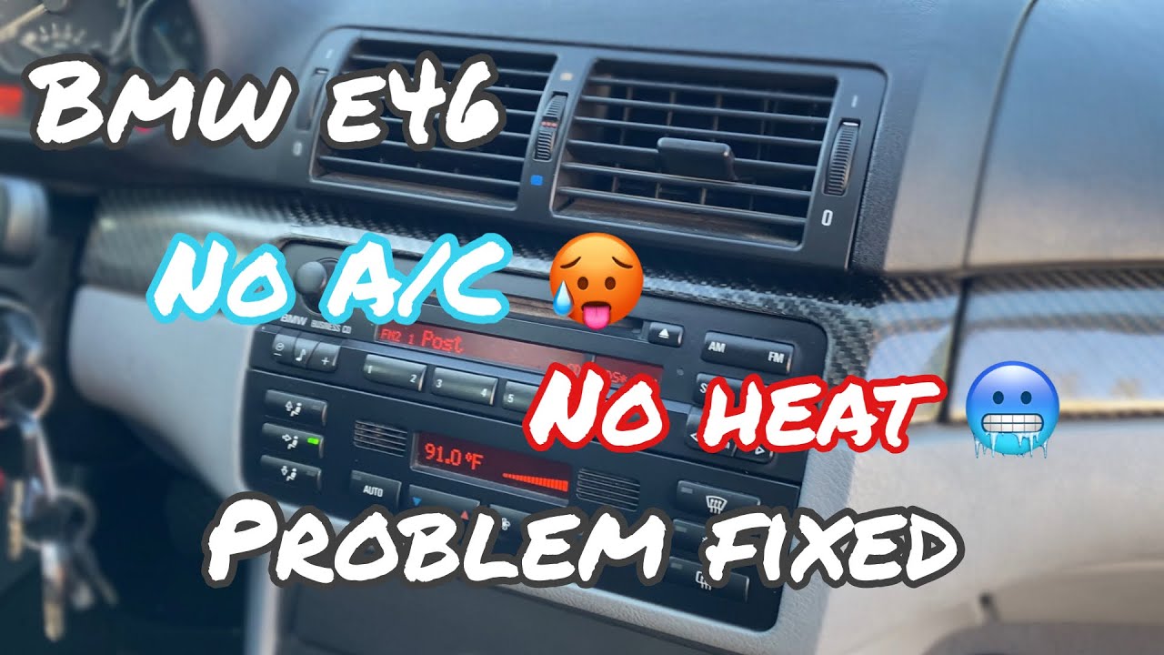 E46 A/C and Heater Fix / final stage resistor