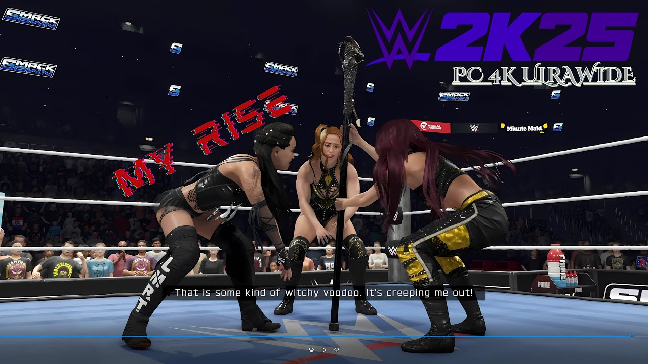 WWE 2K25 My Rise Part 4 PC 4K Ultrawide (Witches and Magic)