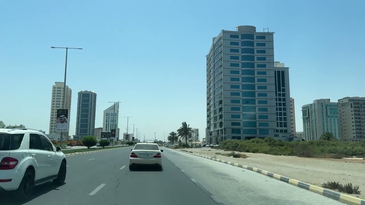 Ras Al Khaimah to City Walk Dubai 🇦🇪 | Relaxing Highway Drive | 4K 60FPS