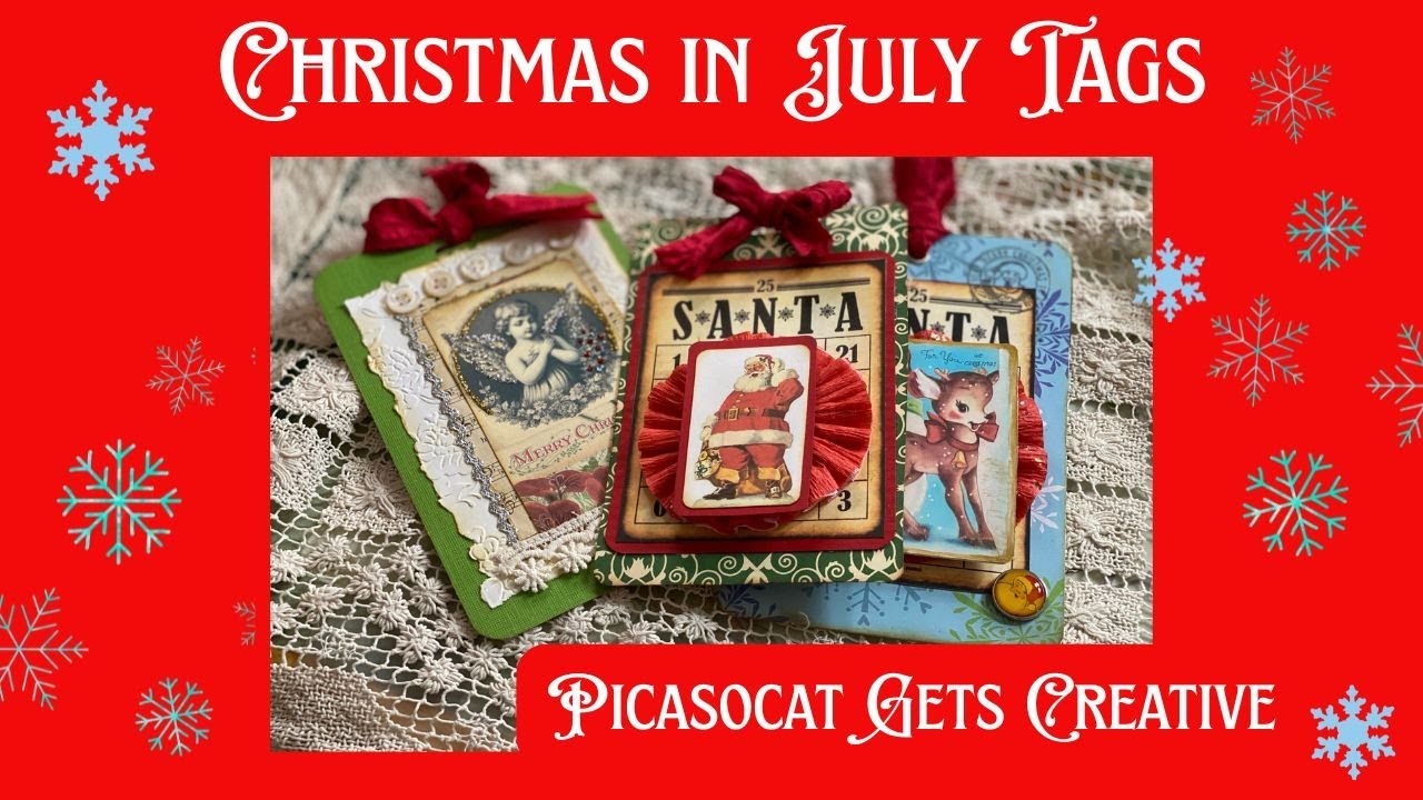 Christmas in July Tags Craft With Me