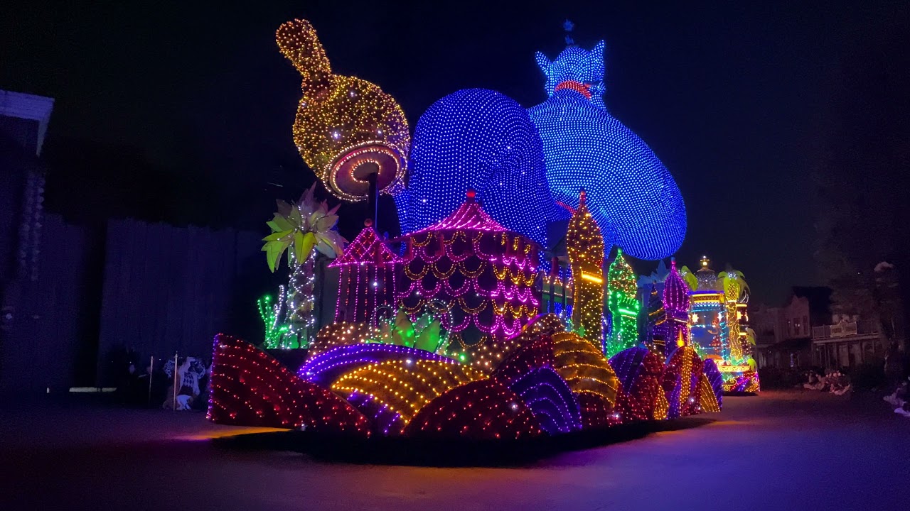 東京ディズニーランド　エレクトリカルパレードドリームライツ　2021年　クリスマス