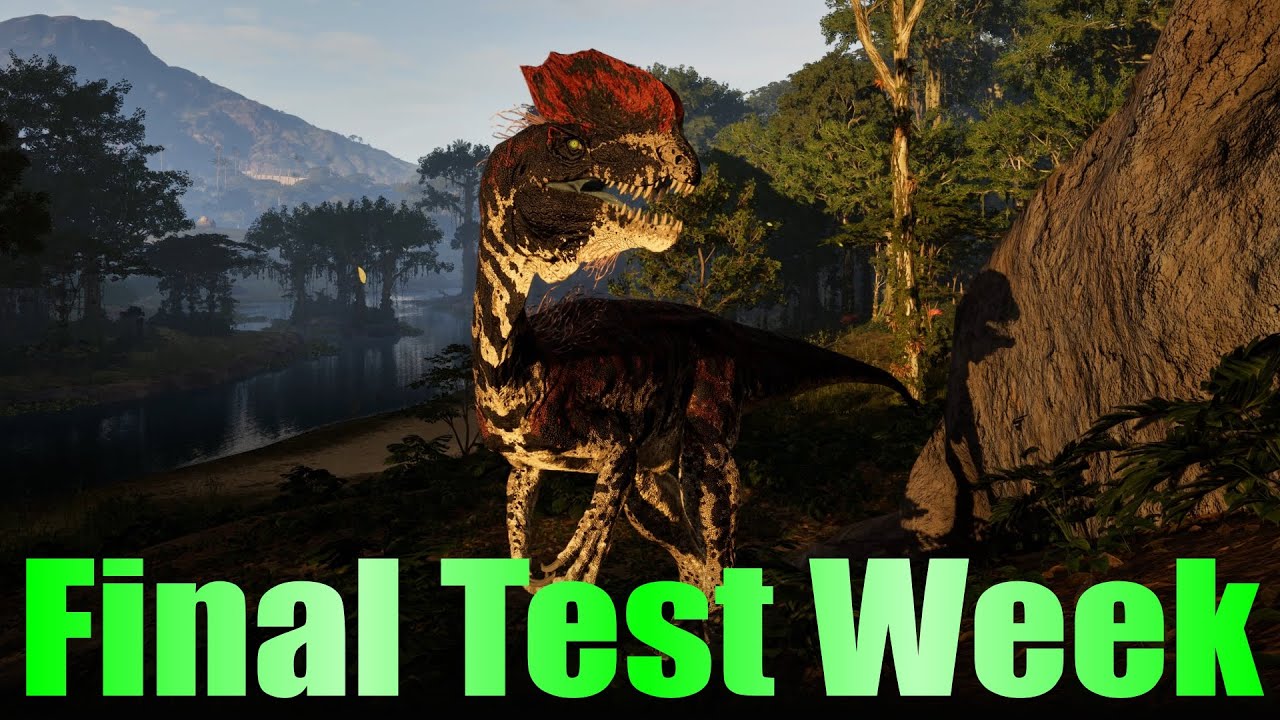 The Isle Evrima - The Last Week Was Brutal - Horde Test - Dilophosaurus