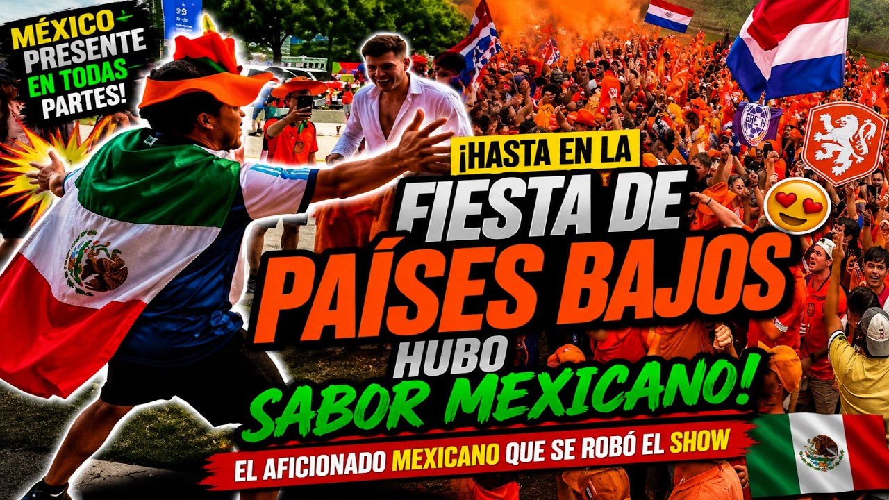 🇲🇽🧡 UN MEXICANO APARECI&Oacute; EN LA FIESTA DE PA&Iacute;SES BAJOS Y LO QUE PAS&Oacute; DESPU&Eacute;S ES VIRAL**