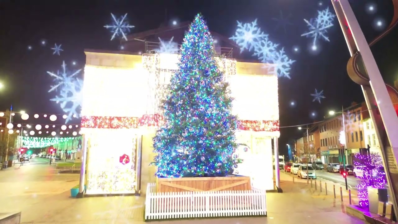 CHRISTMAS LIGHTS IN LISBURN CITY 🎄