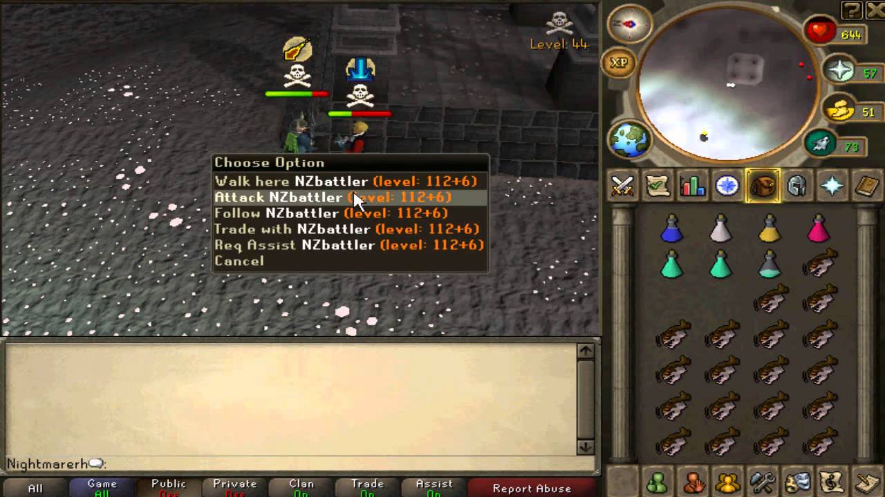 Runescape's NightmareRH & No1s Perfect Pking Vid 2