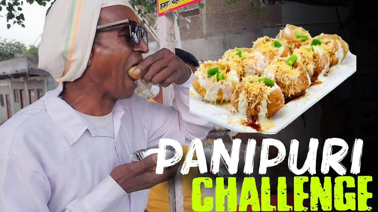 Jagdish Bhagat Trying Panipuri First Time