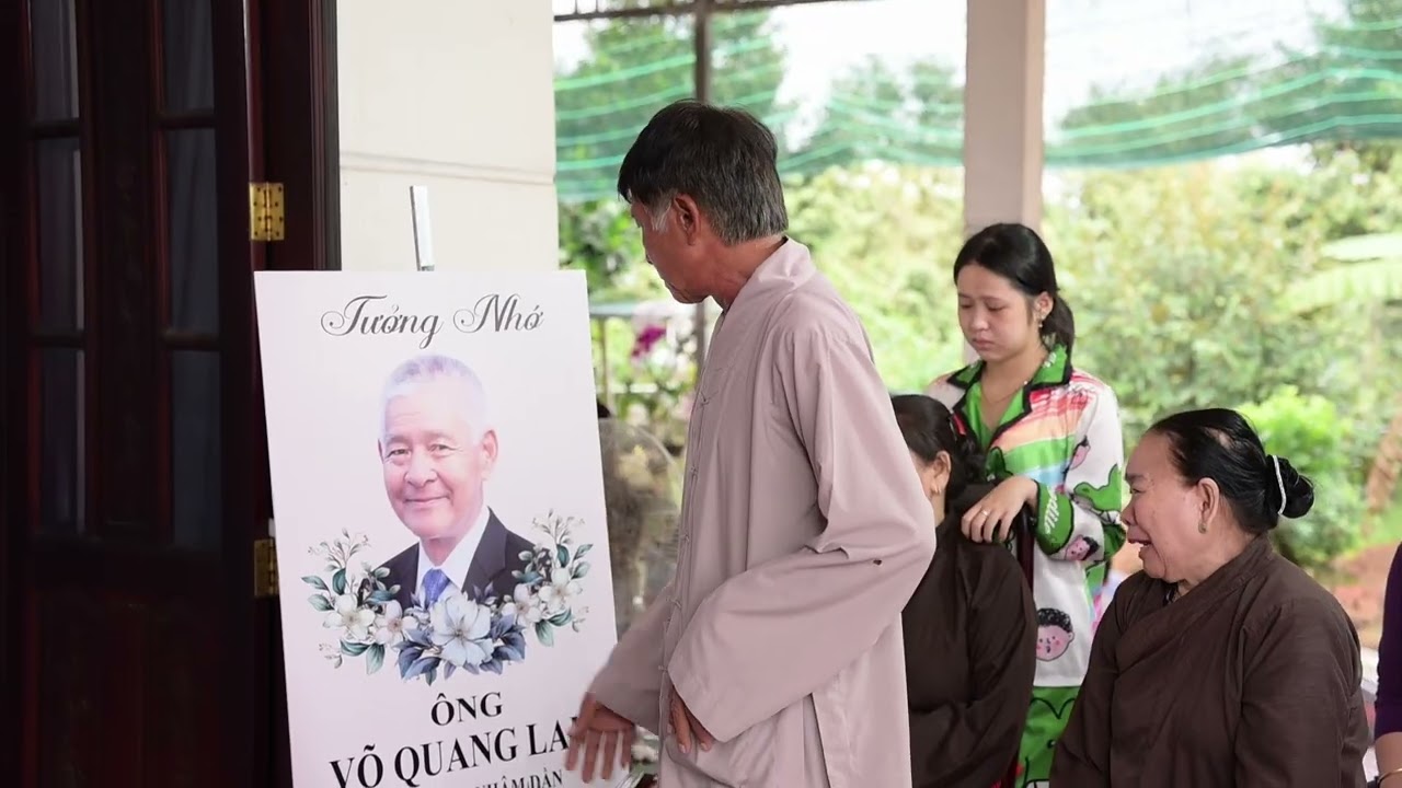 LỄ TANG ÔNG VÕ QUANG LAM (  BẢY LUÂN )