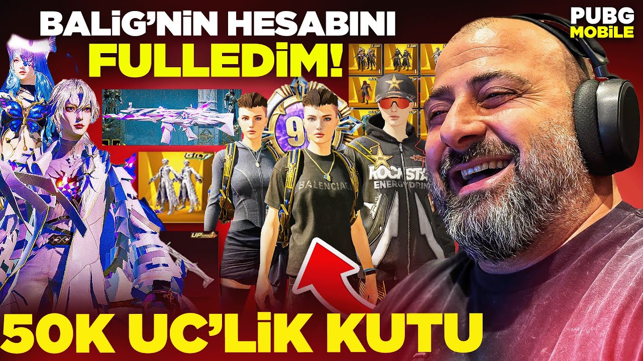 EKİP ARKADAŞIMIN HESABINA BÜTÜN SANDIKLARI AÇTIM!! HERŞEYİ ALDIK!! | PUBG Mobile