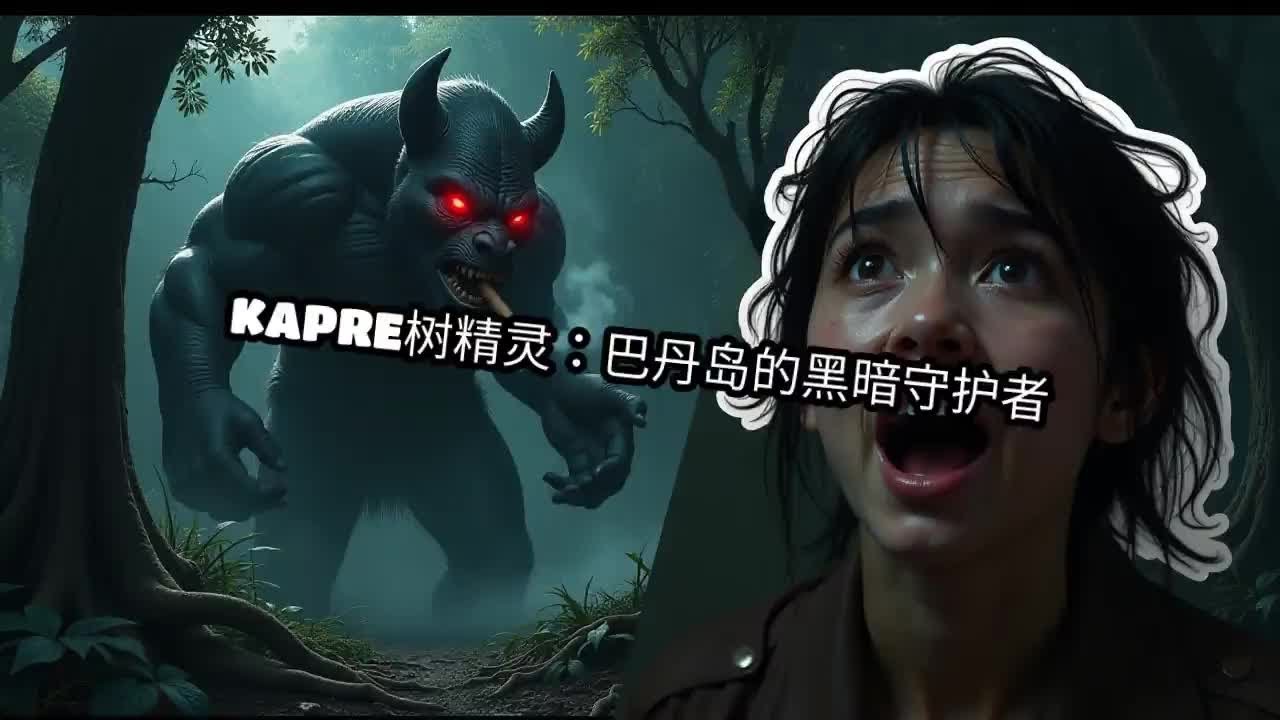 Kapre树精灵：巴丹岛的黑暗守护者