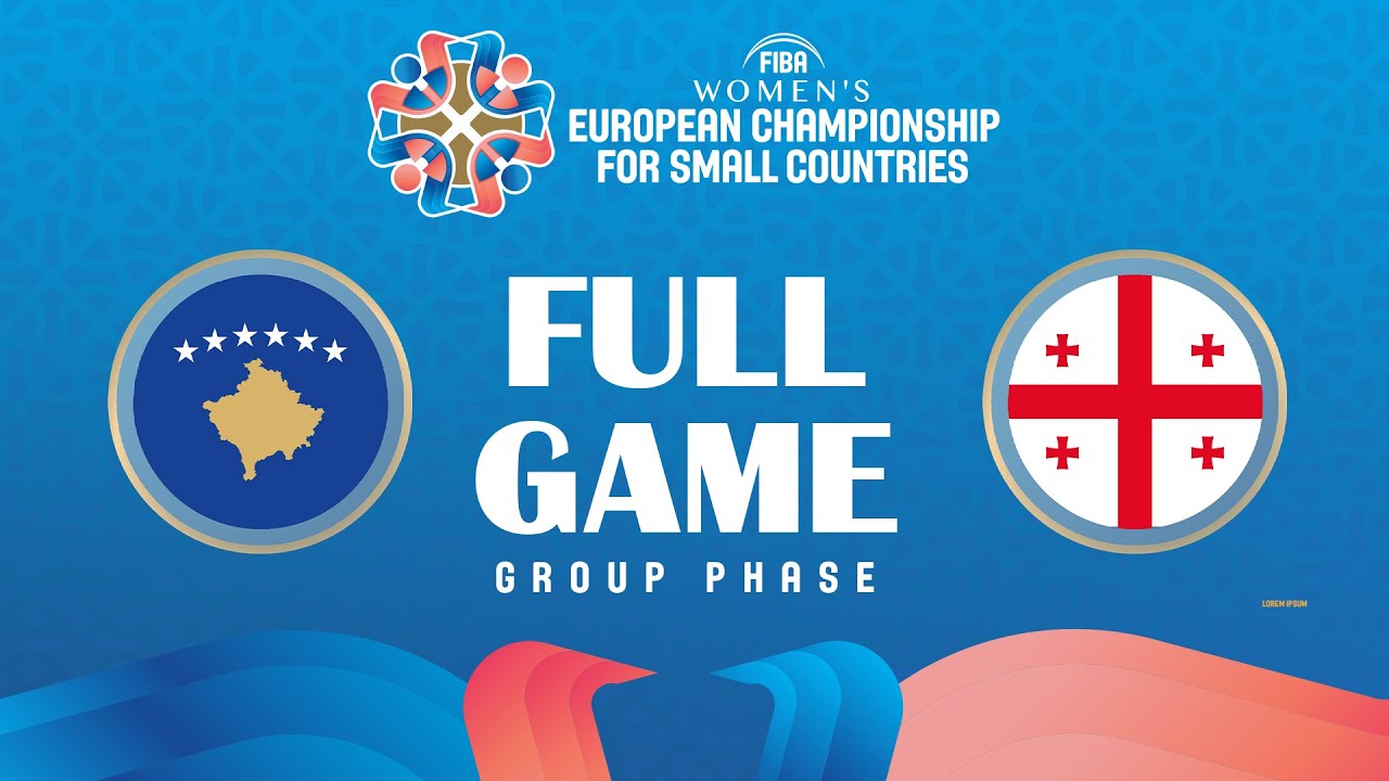 KOS v GEO | Full Basketball Game | FIBA Women's European Championship for Small Countries 2024