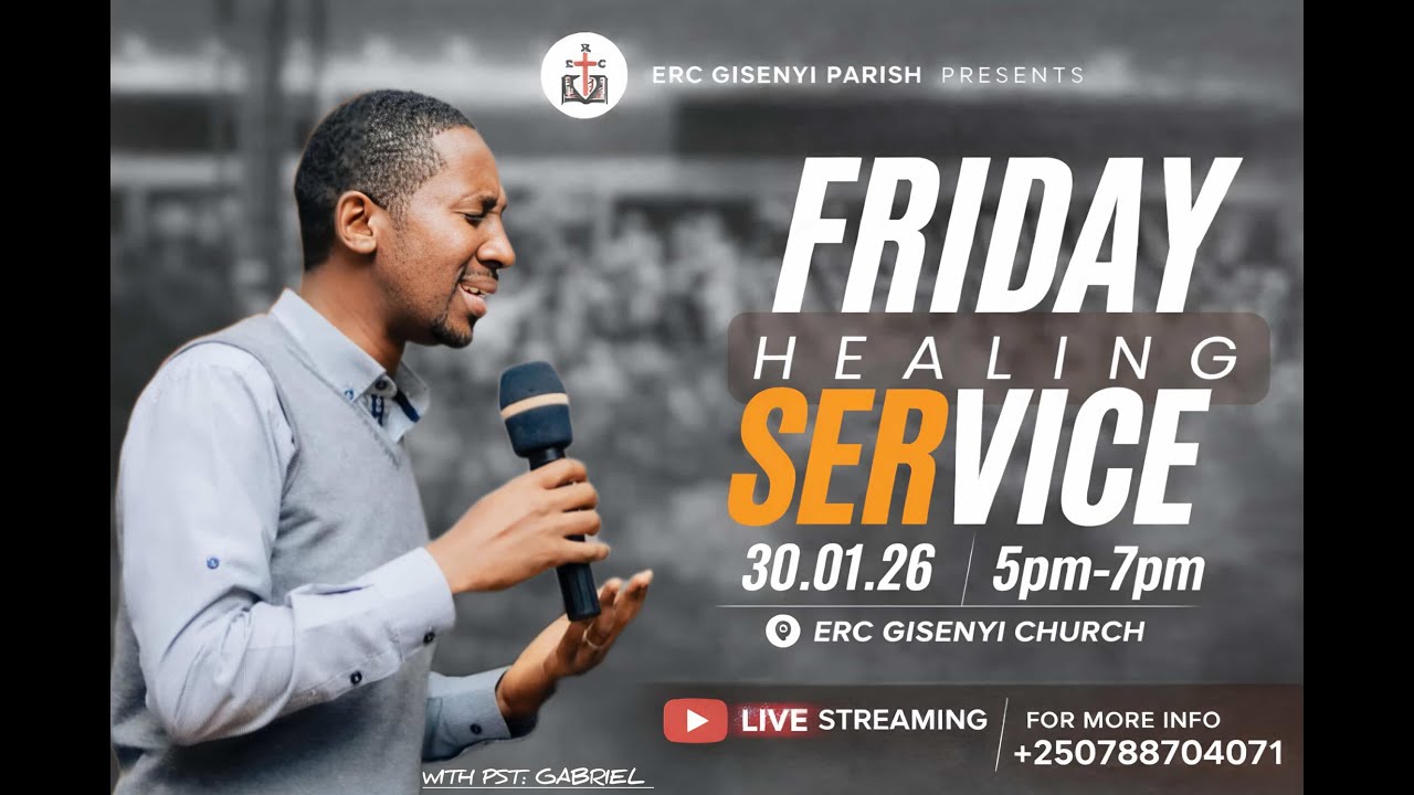 FRIDAY 30.01.2026 EVENING SERVICE WITH PASTOR GABRIEL