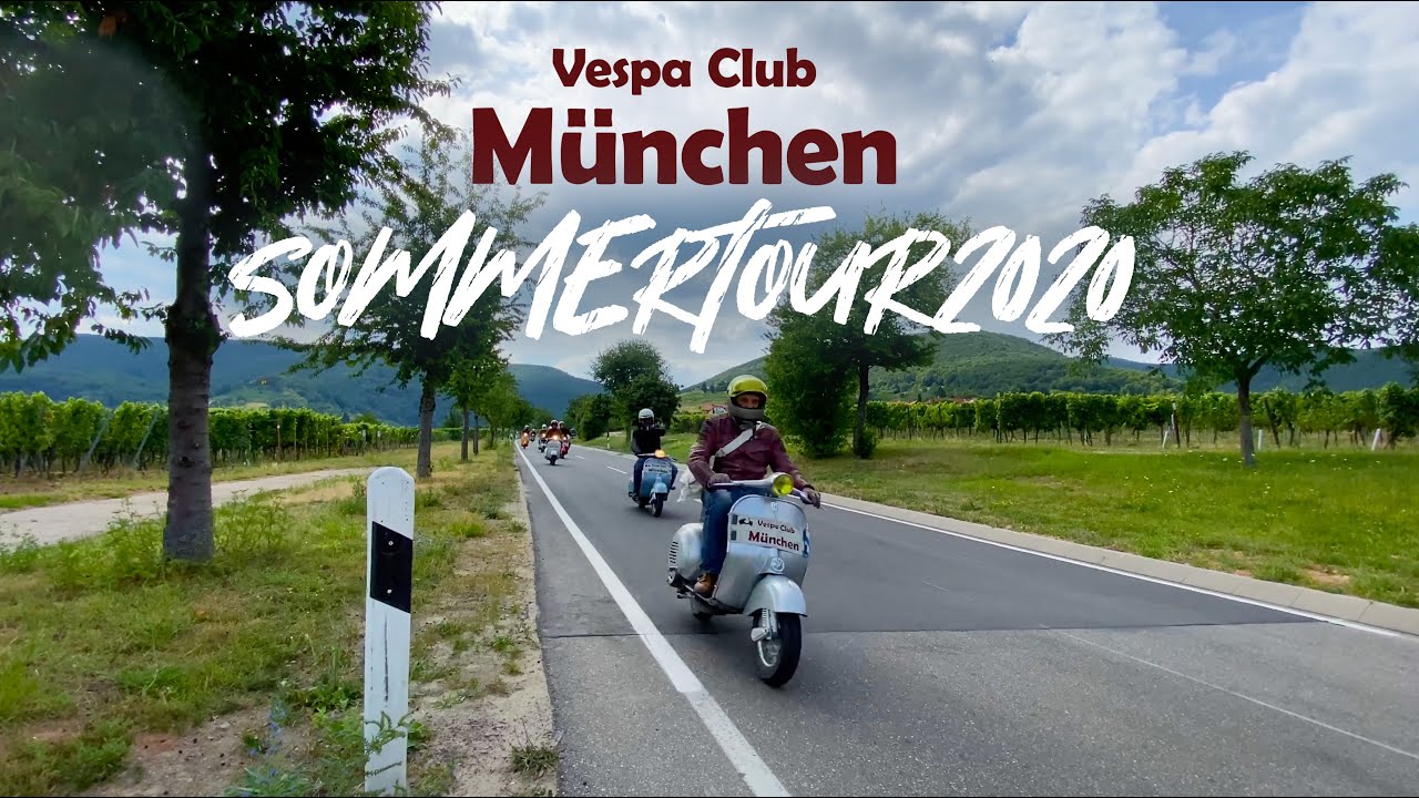 Vespa Club München Sommertour2020