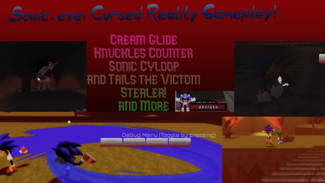 Sonic.exe: Cursed Reality Gameplay!