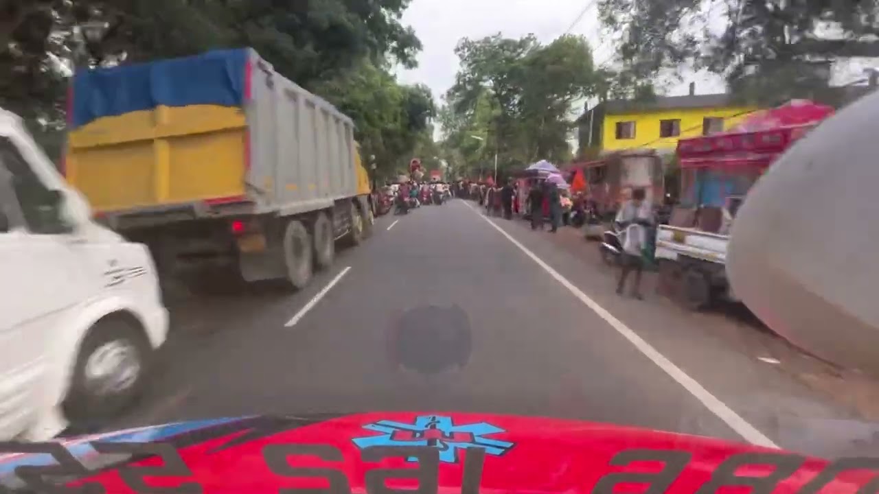 Miracle പടത്തലവൻ🚨Orginal video🚨Refering🚨#pooram #kodungallur🚨救护车 #keralaambulance #drivingstatus 