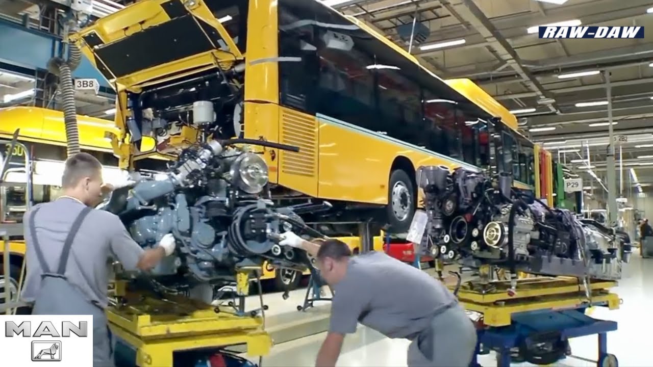 MAN Luxury Bus -Factory in TURKEY 🇹🇷🇹🇷(production and assembly)