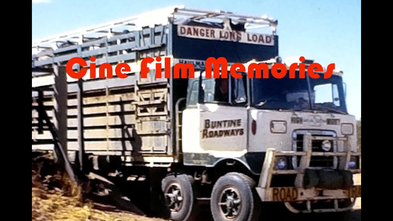 Australian Road Train 1973 Home Movie Cine Film